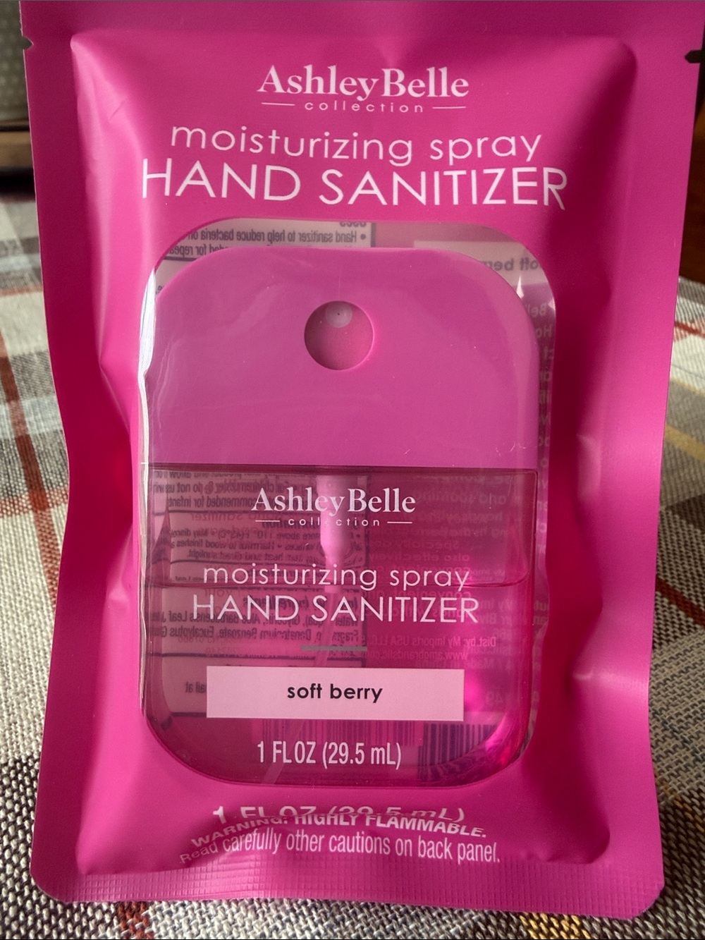 Ashley Belle collection Soft Berry Moisturizing Spray Hand Sanitizer